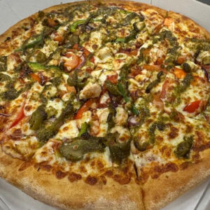 Chicken Pesto Pizza