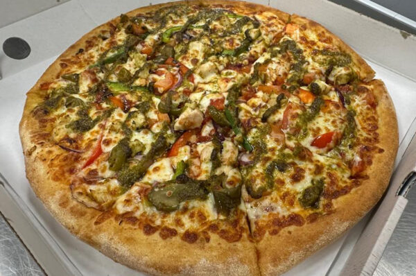 Chicken Pesto Pizza
