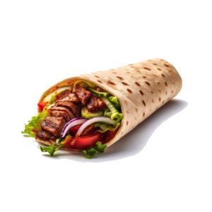 Lamb Seekh Kabab Wrap