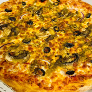 Veg Pesto Pizza