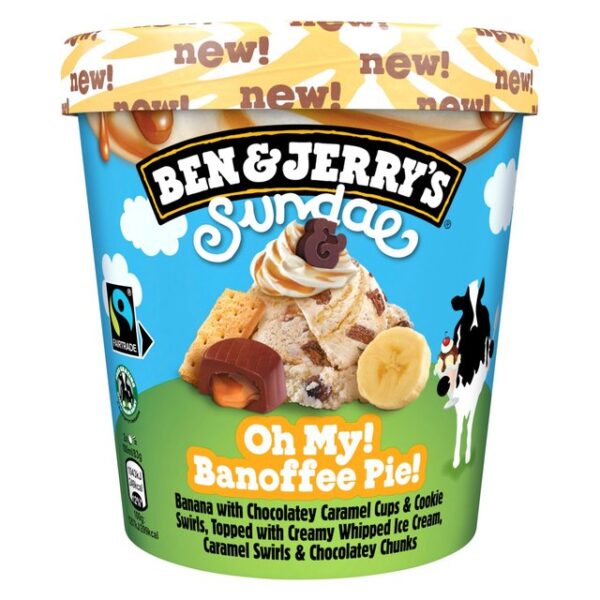 Ben & Jerry's Sundae Banoffee